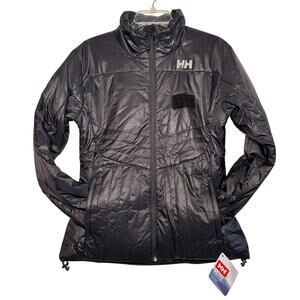 Helly Hansen Resort Insulated Jacket Black PrimaLoft Women’s M NWT